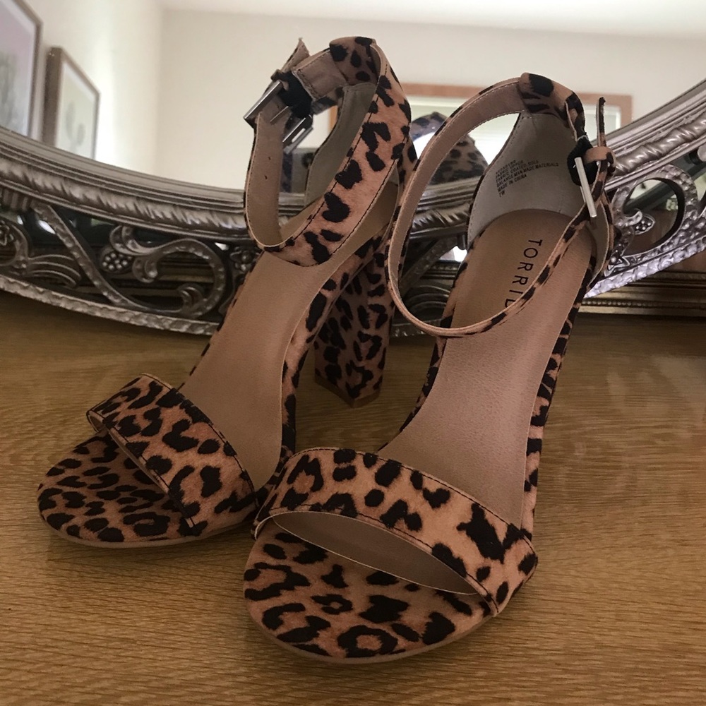 Leopard Print Heels